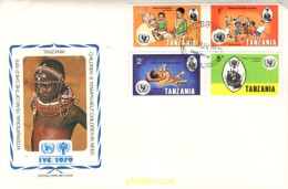 731638 MNH TANZANIA 1979 AÑO INTERNACIONAL DEL NIÑO - Tanzania (1964-...)