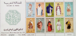 Morocco 1968, Traditional Costumes, MNH S/S - Maroc (1956-...)