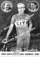 PHOTO CYCLISME REENFORCE GRAND QUALITÉ ( NO CARTE ) ALBERTO CANDUCCI TEAM CITE 1963 - Radsport