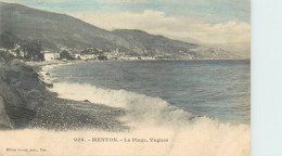 Postcard France Menton Plage - Menton