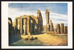 EGYPT LUXOR TEMPLE WIRTH PINX. 1928 - Luxor