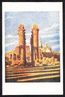 EGYPT LUXOR TEMPLE DE LOUXOR WIRTH PINX. 1928 - Louxor