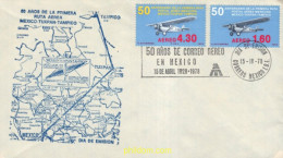 731640 MNH MEXICO 1978 50 ANIVERSARIO DEL PRIMER ENLACE POSTAL AEREO - México