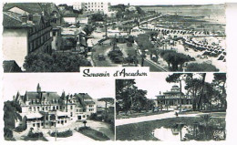 33   ARCACHON SOUVENIR  1958      9X14 - Arcachon