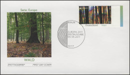 2864 Europa/CEPT 2011: Der Wald, FDC ESSt Berlin - Covers & Documents