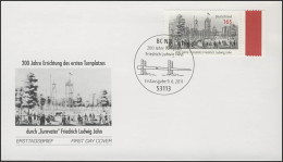 2870 Turnplatz Friedrich Ludwig Jahn, FDC ESSt Bonn - Lettres & Documents