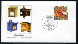 2368 Post Hausbriefkasten FDC ESSt Bonn - Cartas & Documentos