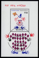 Block 53 Für Uns Kinder - Clown 2000, ESSt Bonn - Used Stamps