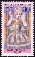 908 Schauspielerinnen 30 Pf Neuber ** - Unused Stamps