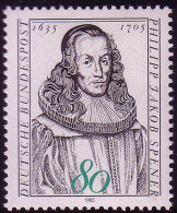 1235 Philipp Jakob Spener ** - Unused Stamps