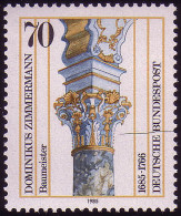 1251 Dominikus Zimmermann ** - Unused Stamps