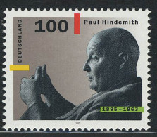 1827 Paul Hindemith ** - Unused Stamps