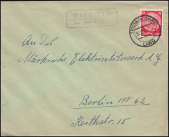 Landpost Brädikow über Friesack (Mark), Brief FRIESACK Land 20.12.35 - Storia Postale