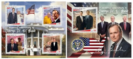 Sierra Leone 2023 5th Memorial Anniversary Of George H. W. Bush. (610) OFFICIAL ISSUE - Sonstige & Ohne Zuordnung