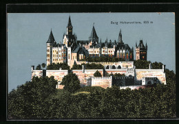 Goldfenster-AK Hechingen, Burg Hohenzollern Mit Leuchtenden Fenstern  - Other & Unclassified