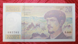 Billet 20 Francs Debussy 1993 – S.039-885701 – Pr-NEUF - 20 F 1980-1997 ''Debussy''