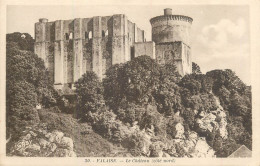 Postcard France Falaise Castle - Autres & Non Classés