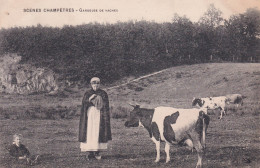 SCENE CHAMPETRE(VACHE) - People