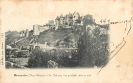 Postcard France Bressuire Deux Sevres Castle - Other & Unclassified