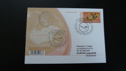 Premier Vol First Flight Sarmellek Hungary To Dusseldorf CRJ100 Lufthansa 2007 - Covers & Documents