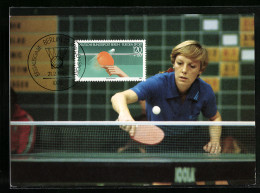 Maximum-AK Berlin /West, Für Den Sport 1985, Tischtennis  - Autres & Non Classés
