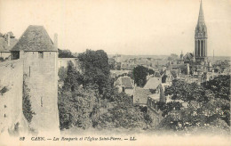 Postcard France Caen Les Remparts - Other & Unclassified