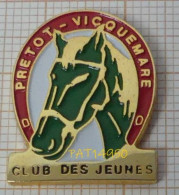 PAT14950 PRETOT VICQUEMARE  CLUB DES JEUNES  TETE De CHEVAL Dans FER à CHEVAL Dpt 76  SEINE MARITIME - Ciudades