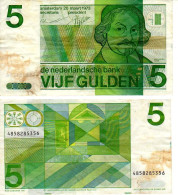 Billet Pays-Bas 5 Gulden ( Florins ) 1973 - Andere - Europa