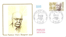 FDC 1981 PASTEUR BOEGNER - 1980-1989