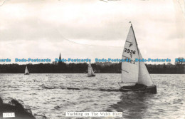 R126497 Yachting On The Welsh Harp. W. E. Edwards. RP - World