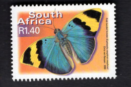 2034808208 2000 SCOTT 1189  (XX)  POSTFRIS MINT NEVER HINGED - FAUNA - BUTTERFLY - GOLD-BANDED FORESTER - Unused Stamps