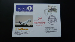 Vol Special Flight Rzeszow Poland To Frankfurt Canadair CRJ100 Lufthansa 2009 - Storia Postale