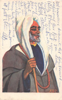 Algérie Vieux Musulman Illustration Illustrateur MBP - Scene & Tipi