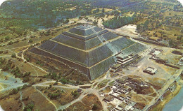 MEXIQUE - Piramide Del Sol - San Juan Teotihuacan - Carte Postale - Mexico