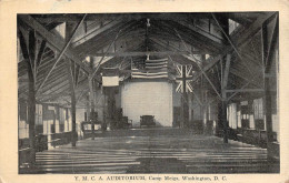 ¤¤  -  ETAT-UNIS  -  WASHINGTON  -  Y.M.C.A. Auditorium Camp Meigs   -  Militaire, GI -   ¤¤ - Washington DC