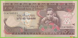 Voyo ETHIOPIA 10 Birr 2015 P48f B327f CC UNC - Etiopía