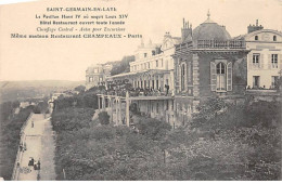 SAINT GERMAIN EN LAYE - Le Pavillon Henri IV - Hôtel Restaurant - Très Bon état - St. Germain En Laye