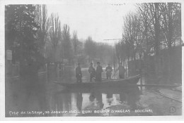 BOUGIVAL - Crue De La Seine, 30 Janvier 1910 - Quai Boissy D'Anglas - Très Bon état - Bougival