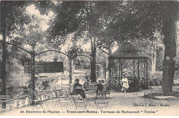 VAUX SUR SEINE - Terrasse Du Restaurant " Venise " - Très Bon état - Vaux De Cernay