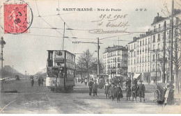 SAINT MANDE - Rue De Paris - état - Saint Mande