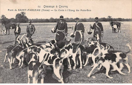 Forêt De SAINT FARGEAU - Chasses à Courre - La Curée à L'Etang Des Petits Bois - Très Bon état - Saint Fargeau