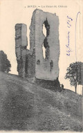 BOVES - Les Ruines Du Château - Très Bon état - Boves