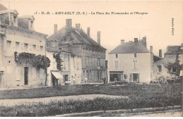 AIRVAULT - La Place Des Promenades Et L'Hospice - Très Bon état - Airvault