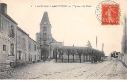 SAINT NOM LA BRETECHE - L'Eglise Et La Place - Très Bon état - St. Nom La Breteche