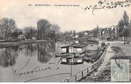BOUGIVAL - La Seine Et Le Quai - Très Bon état - Bougival