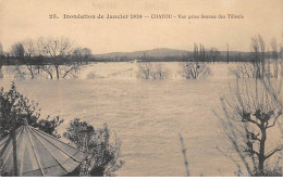 CHATOU - Inondation De 1910 - Vue Prise Avenue Des Tilleuls - Très Bon état - Chatou