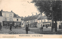 NEAUPHLE LE CHATEAU - La Place Du Marché - Très Bon état - Neauphle Le Chateau