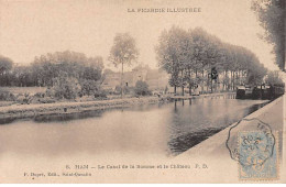 HAM - Le Canal De La Somme Et Le Château - Très Bon état - Ham