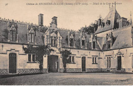 Château De REGNIERE ECLUSE - Détail De La Cour Intérieure  - Très Bon état - Autres & Non Classés