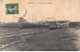 LONGUEAU - Le Pont Du Chemin De Fer - état - Longueau